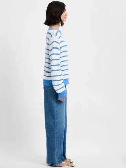 Teddy Stripe Pullover