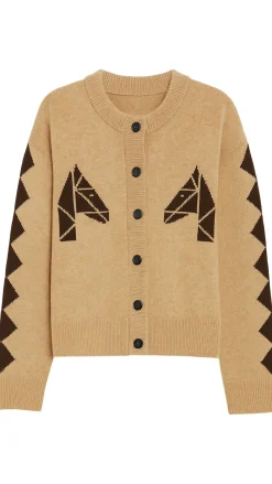 Tegan Horse Cardigan