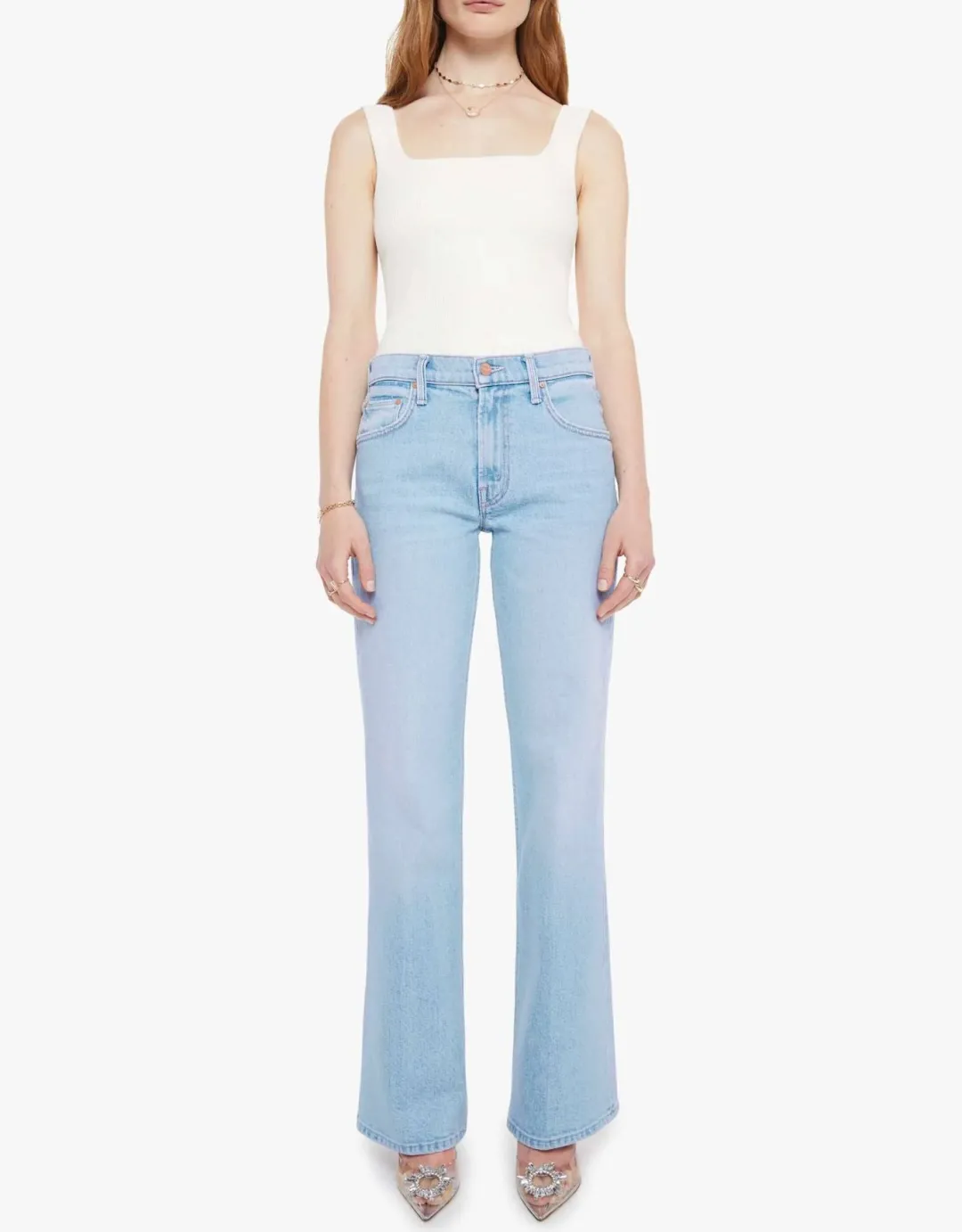 The Bookie Sneak Jeans in Cool as a Cat