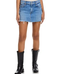 The Ditcher Mini Fray Skirt