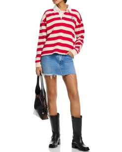 The Ditcher Mini Fray Skirt