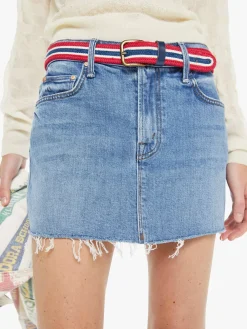 The Ditcher Mini Fray Skirt