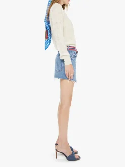 The Ditcher Mini Fray Skirt