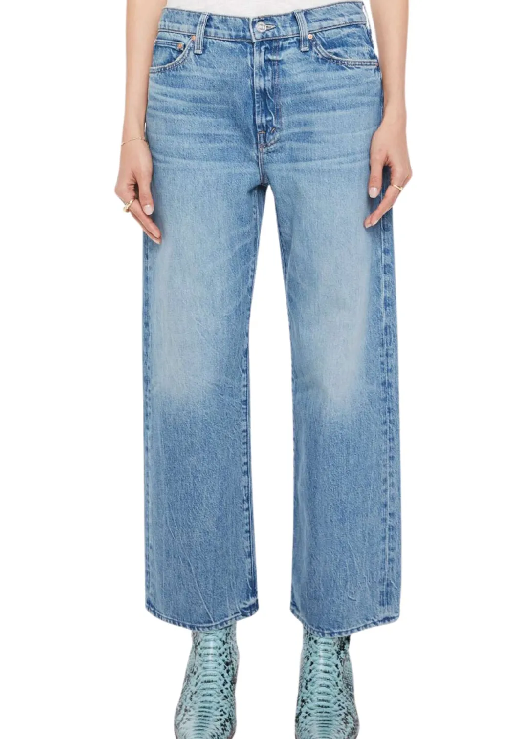 The Dodger Flood Jeans in Folk Star