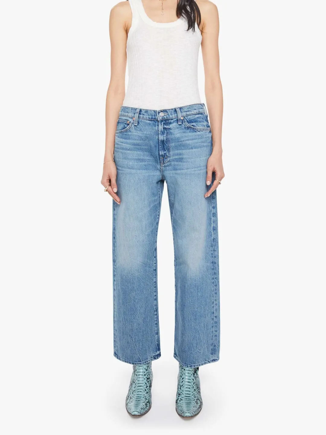 The Dodger Flood Jeans in Folk Star