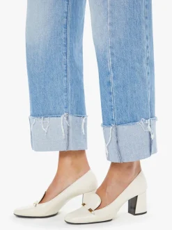 The Half Pipe Ankle Cuff Fray Jeans
