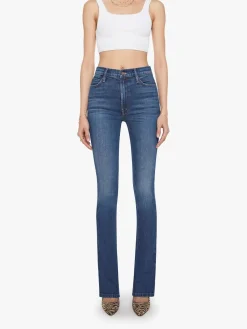 The High Waisted Runaway Jeans in Shine On
