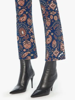 The Hustler Flood Jeans in Henna Happiness