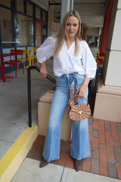 The Hustler Roller Sneak Jeans in I Confess