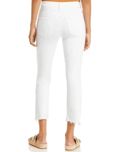 The Insider Crop Step Fray Jeans