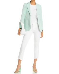 The Insider Crop Step Fray Jeans