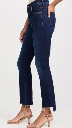 The Insider Crop Step Fray Jeans in Off Limits