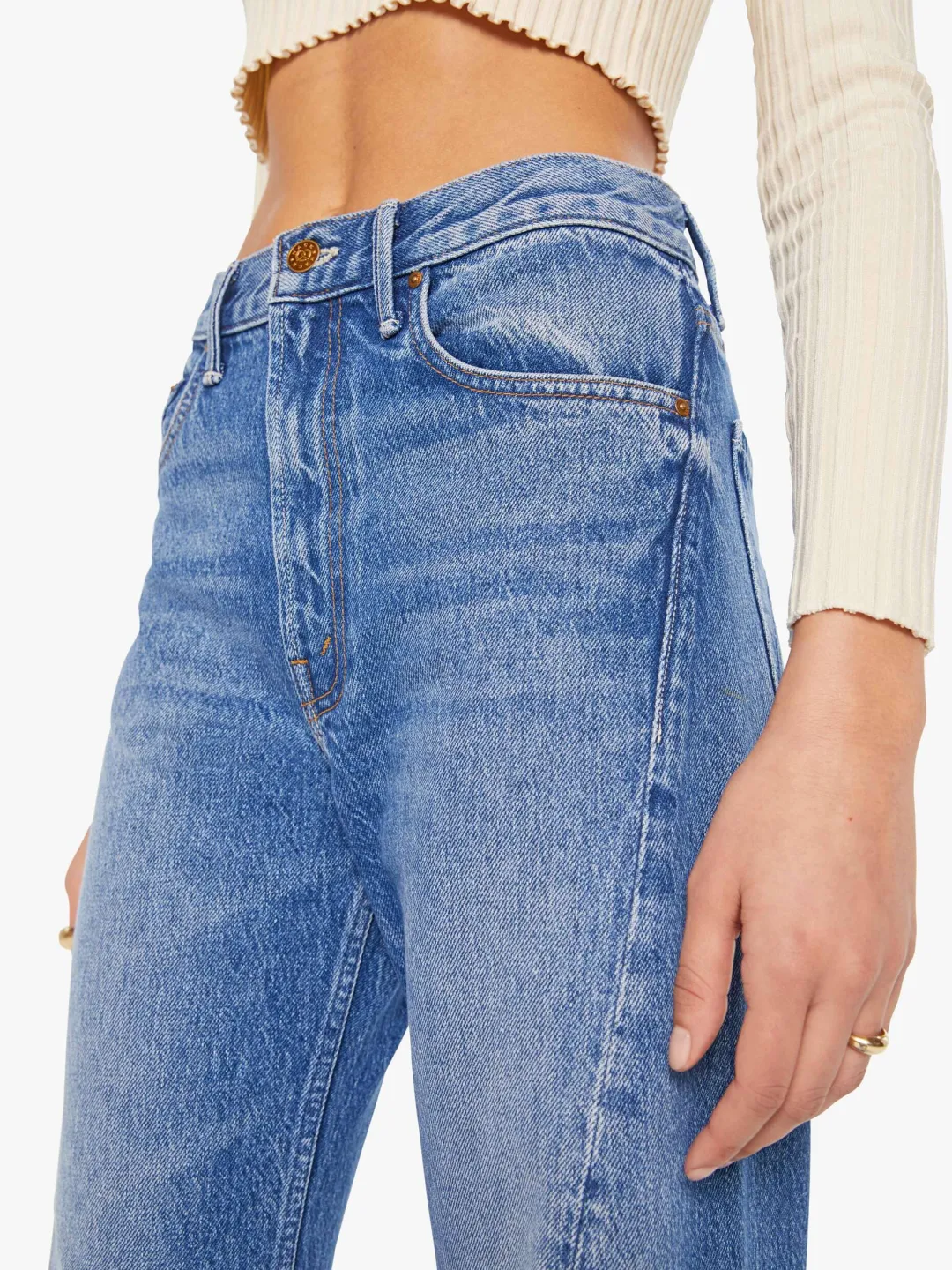 The Lemon Twist Sneak Jeans