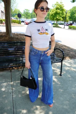 The Lemon Twist Sneak Jeans