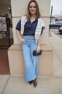 The Lemon Twist Sneak Jeans in Munchies