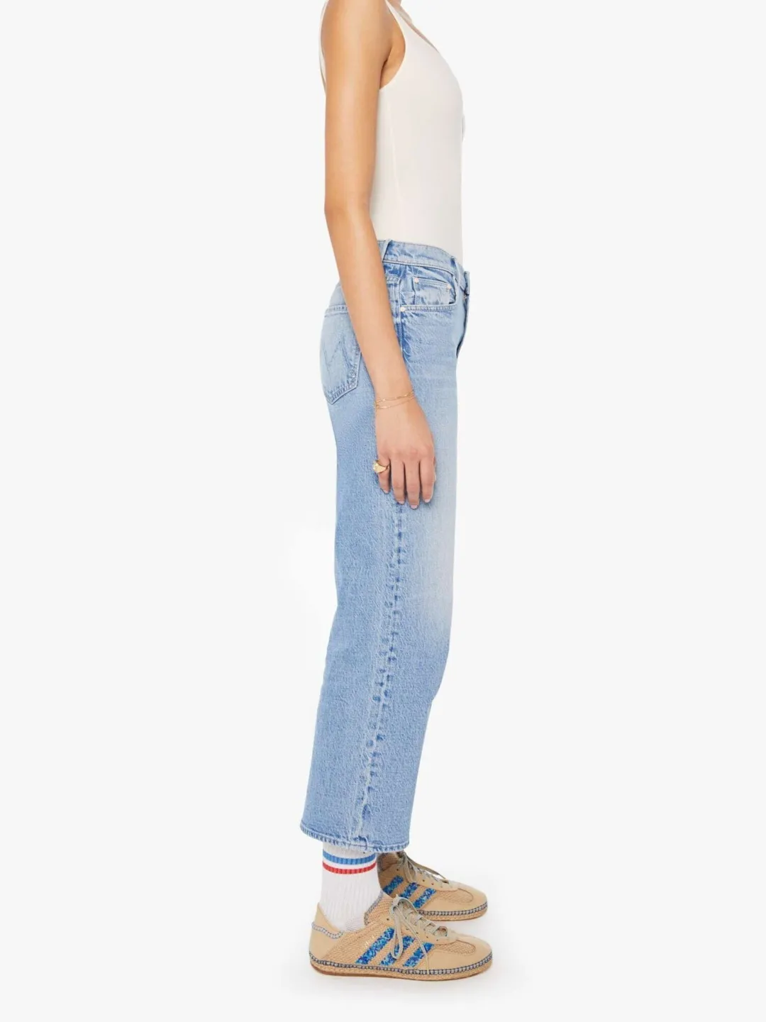 The Mid Rise Maven Ankle Jeans
