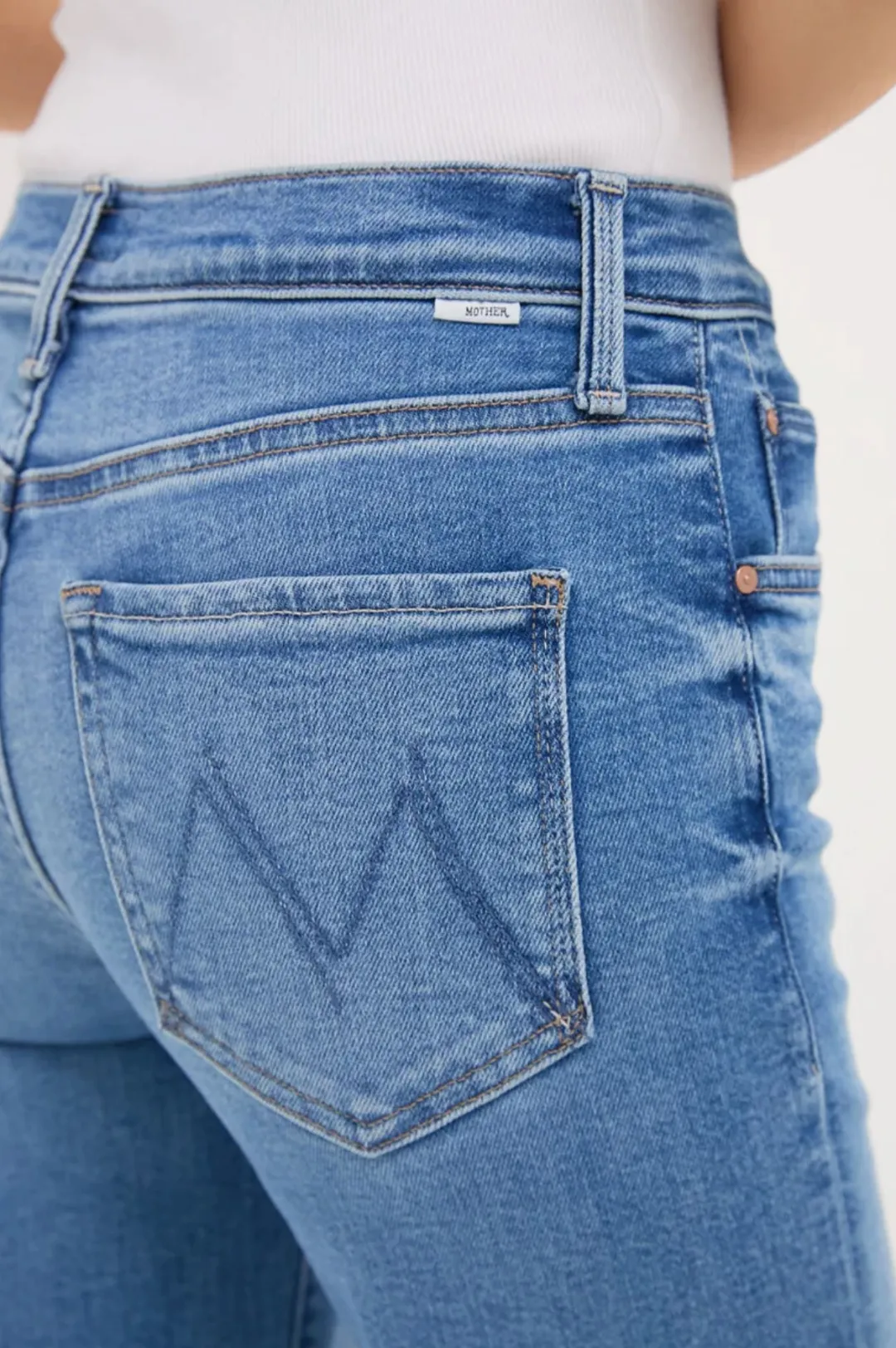 The Mid Rise Rambler Zip Ankle Jeans