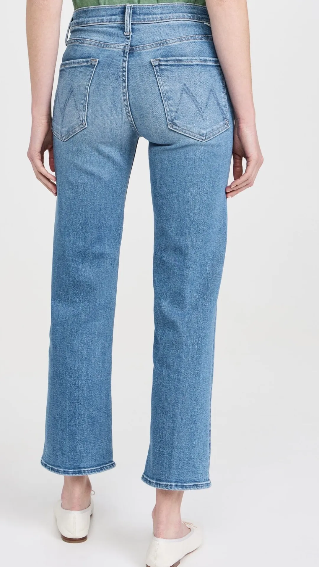 The Mid Rise Rambler Zip Ankle Jeans