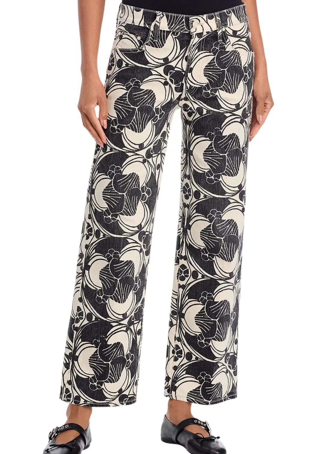 The Mid Rise Rambler Zip Ankle Jeans