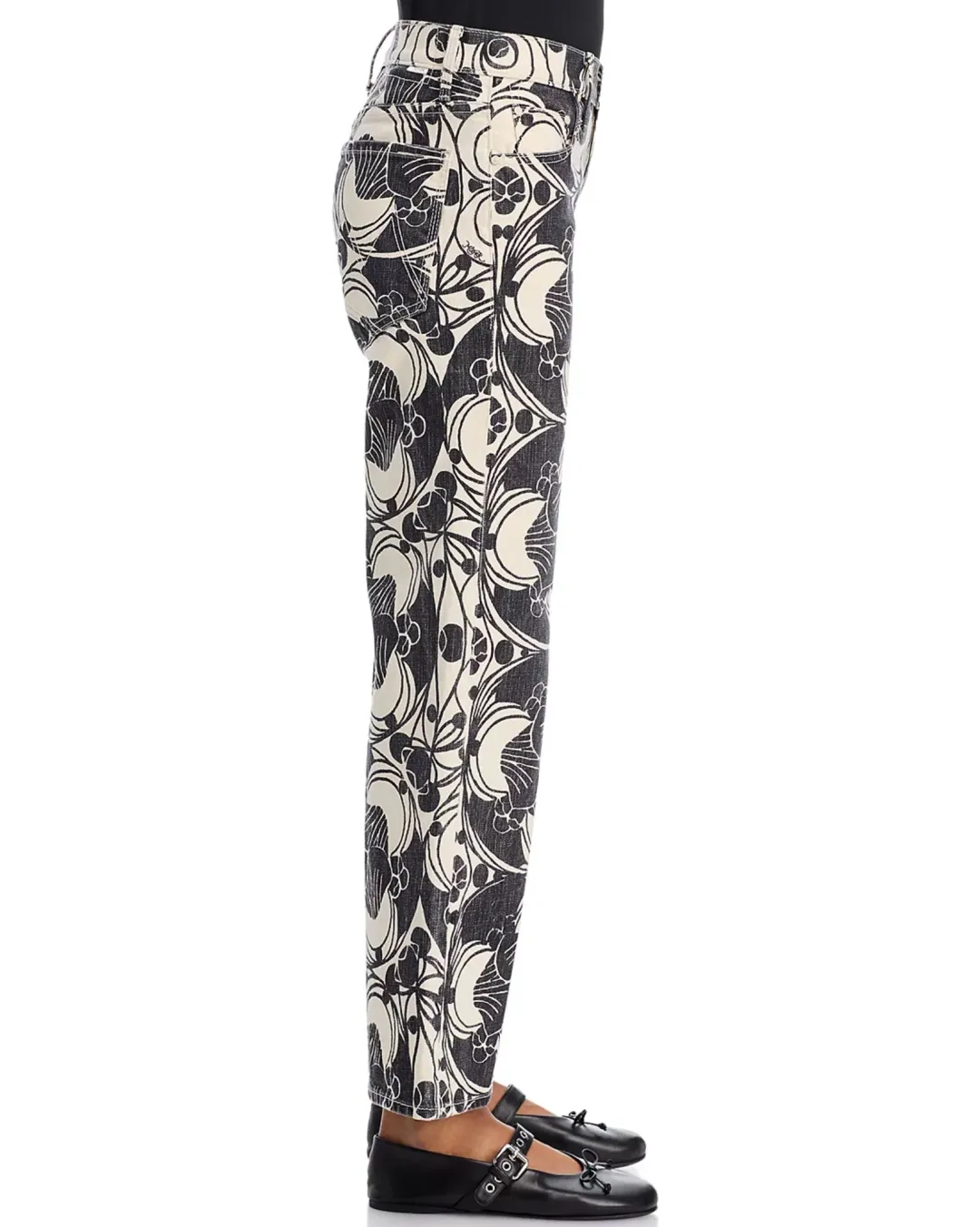 The Mid Rise Rambler Zip Ankle Jeans