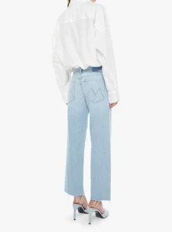 The Mid Rise Rambler Zip Ankle Fray Jeans