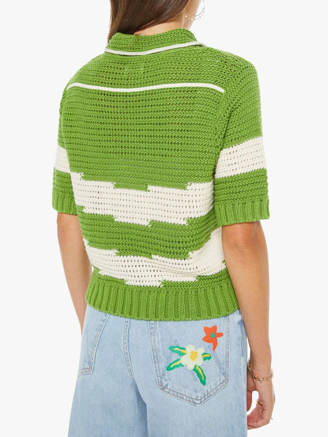 The Short Sleeve Raquette Top