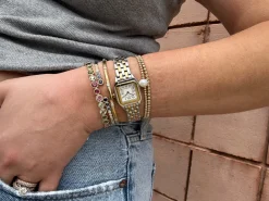 Timeless Bezel Set Bangle