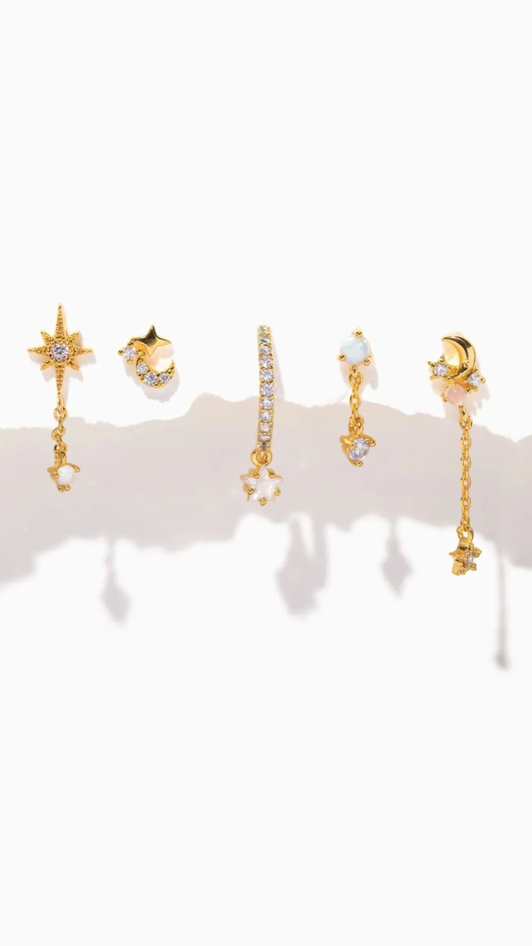 Twinkle Opal Earring Set