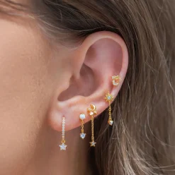 Twinkle Opal Earring Set