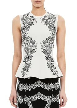 Vanna Printed Knit Pullover