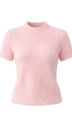 Wallace Fuzzy Sweater Top