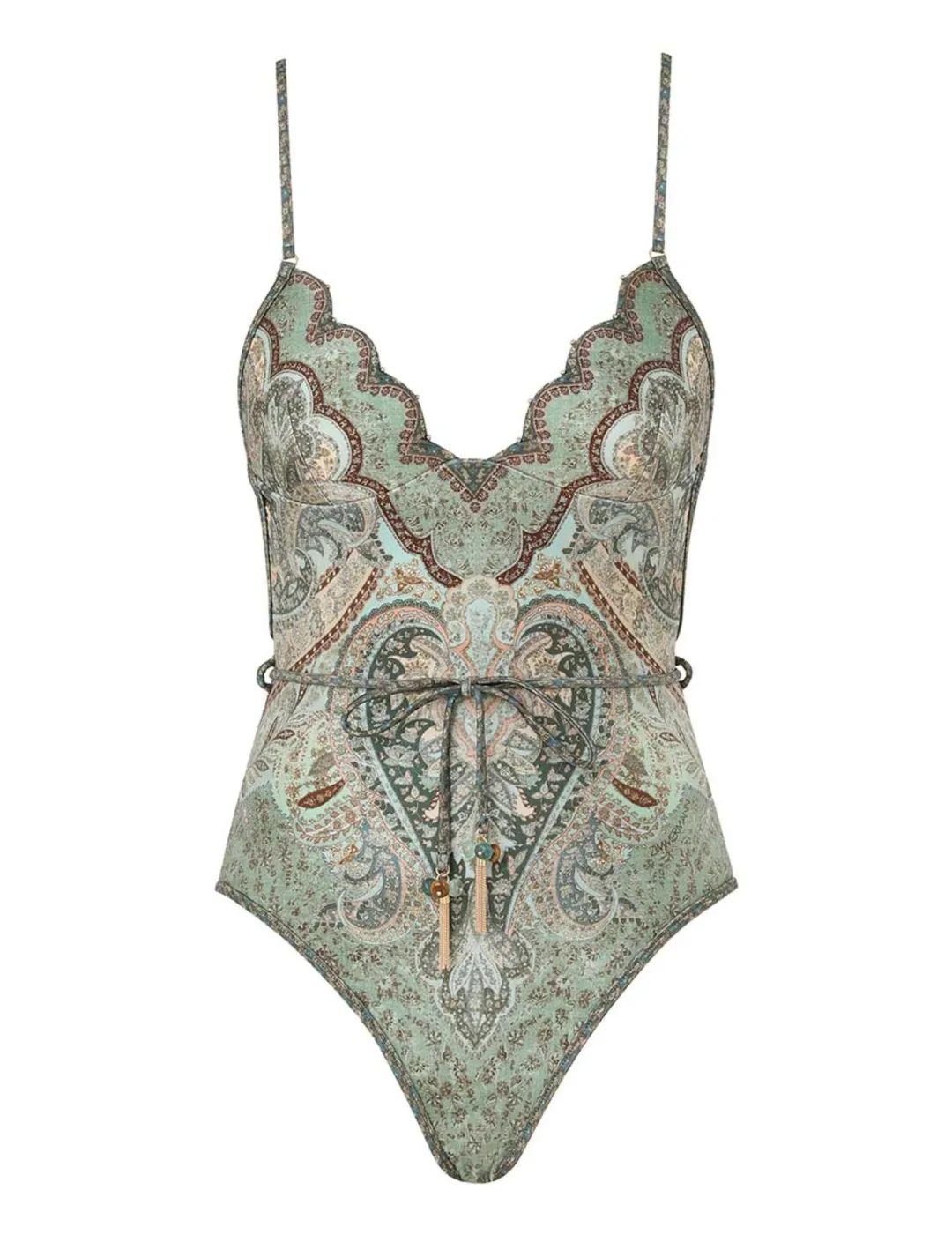 Wanderlust Scallop One Piece