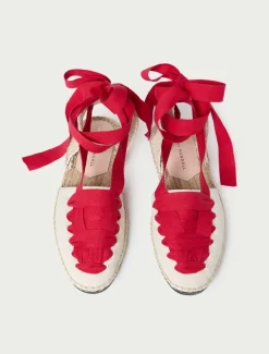 Wilson Ankle Wrap Espadrille